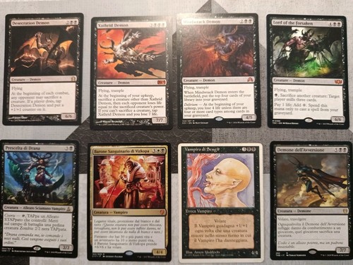 Lotto carte magic demoni - carte, 8