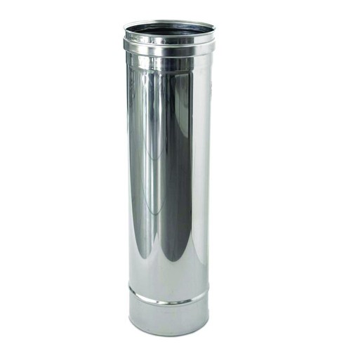 Tubo acciaio inox scarico fumi - acciaio,