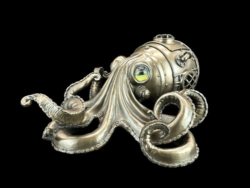 Scatola polpo serie - , steampunk
