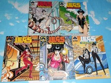 LOTTO 5 FUMETTI VINTAGE ITALIA Cyberpunk Bonelli LEGS WEAVER nathan never girl power