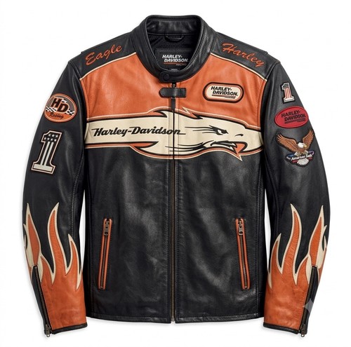 Giacca pelle harley - giacca, harley-davidson