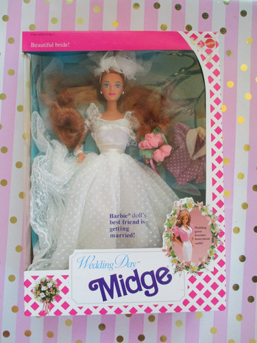 Bambola sposa barbie midge - da,