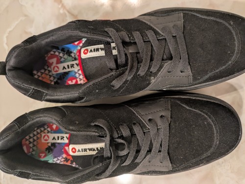 Air walk uomo pelle - air, nera