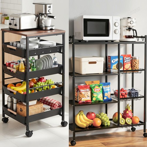Scaffale con ruote carrello - , di