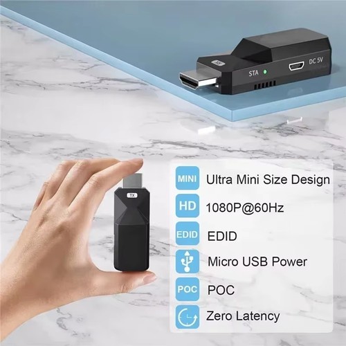 50m 1080p 60hz - 60hz, -trasmettitore