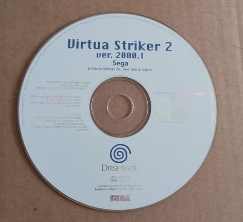 Virtua striker ver - virtua, ver.