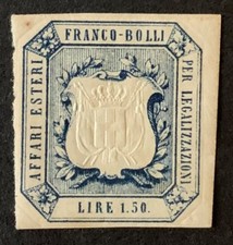 MNH Matraire Italia 1861