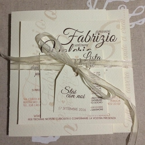 Partecipazioni nozze wedding - partecipazioni,