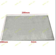 1PZ Piastra Titanio Ti TC4 Gr5 Grado Spessore 3x200x200mm Piastra Metallo