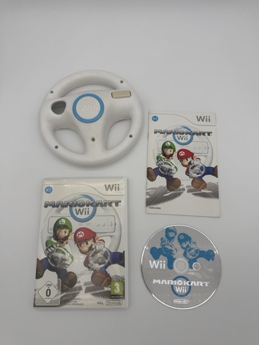 Mario kart wii con volante - con,