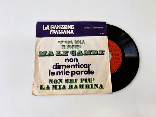 Canzone italiana n 10 - canzone, n°