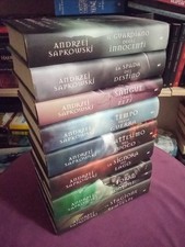 ANDRZEJ SAPKOWSKI THE WITCHER 8 VOLUMI SAGA COMPLETA EDITRICE NORD