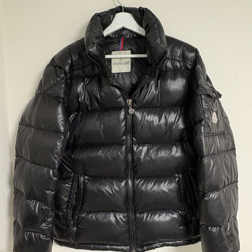 Piumino moncler maya nero - moncler,