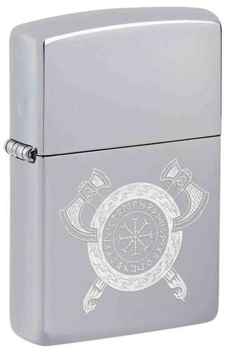 Zippo viking shield accendino - viking,