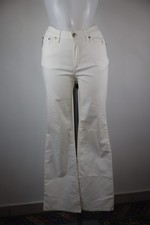 KRIZIA JEANS PANTALONE DONNA TG 28 WOMAN VINTAGE PANTS CASUAL COTONE COTTON