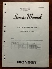 Pioneer TX-500A AM/FM Stereo