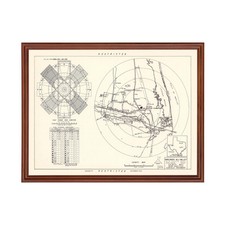 Vecchia mappa delle vicinanze