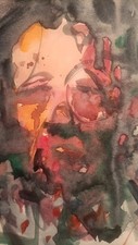 Disegno acquerello carta - ad, su