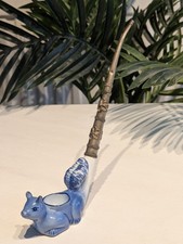 Vintage Style Blue White