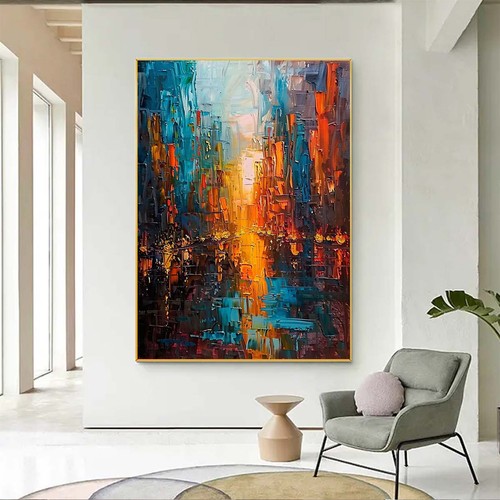 Quadro olio tela dipinto a - quadro,