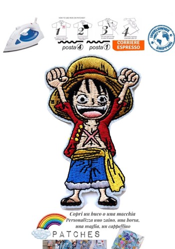 Patch one piece - monkey, rufy