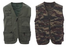 Taglie Forti Uomo No Maxfort Gilet Uomo Smanicato Caccia e Pesca Con Cacciatora