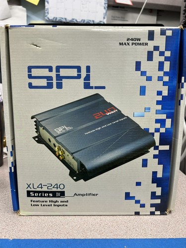 Amplificatore spl xl4 240 - amplificatore, xl4-240