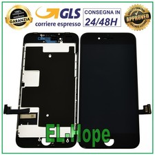 DISPLAY LCD PER APPLE IPHONE 8 8G TOUCH SCREEN VETRO SCHERMO NERO PARI ORIGINALE