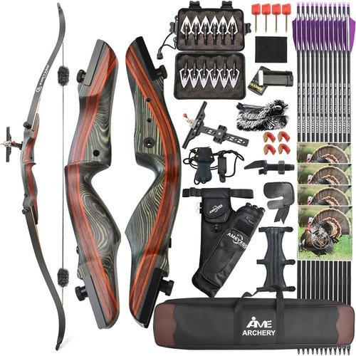 Arco ricurvo 50 - 62", libbre