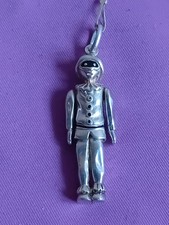 Ciondolo Arlecchino  snodabile vintage UNOAERRE in argento 9,25