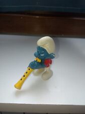 Puffi Schleich Puffo Flauto 1978 Peyo Hong Kong