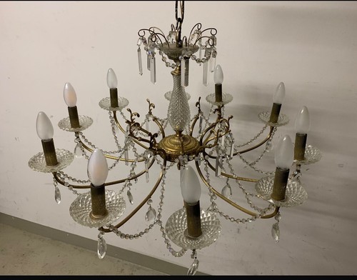 Bellissimo lampadario vintage