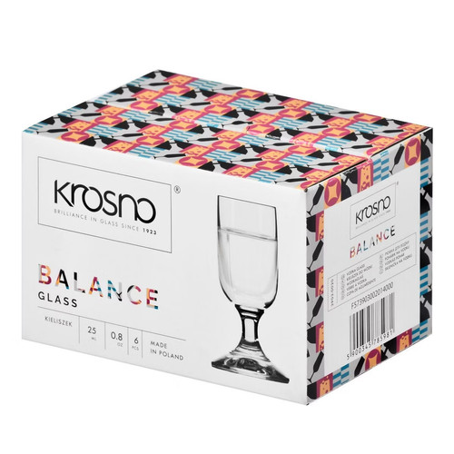 Bicchieri liquore krosno - bicchieri, da