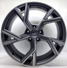 4 cerchi lega audi a3 a4 q2 q3 r19 antracite opaco diamantato lt005666