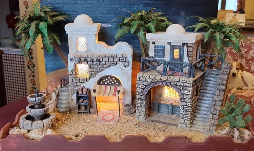 Presepe artistico storico - presepe,