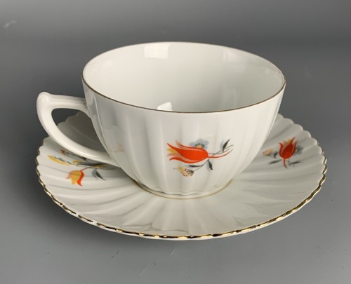 Antica tazza piattino - e,