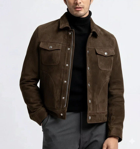 Giacca uomo marrone - , vera