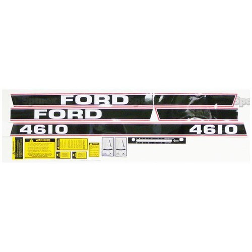 Set completo decalcomanie ford - completo,