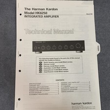 Manuale tecnico Harman Kardon