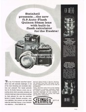 1958 Steinheil f1.9 Auto-Flash