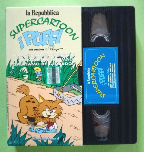 Vhs puffi giornata speciale - puffi,