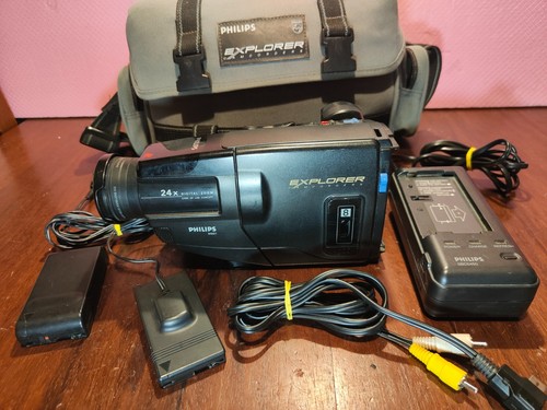 Videocamera video8 philips - videocamera,