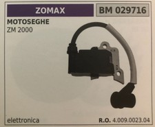 4009002304 BOBINA ELETTRONICA centralina MOTOSEGA ZOMAX ZM 2000