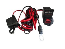 Indicatore di Carica Batteria 12V-Occhielli Moto-Scooter per Cruscotto Completo