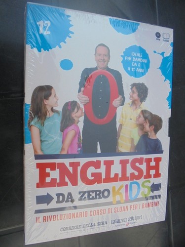 English zero kids 12 dvd - da,