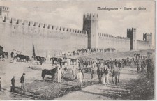 MONTAGNANA3 - (PD) - FIERA EQUINA - MURO DI CINTA - MOLTO BELLA - V.1930 - PF