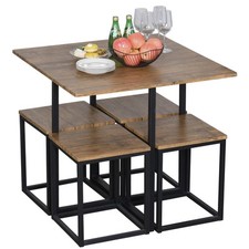 Homcom set tavolo con - 5,