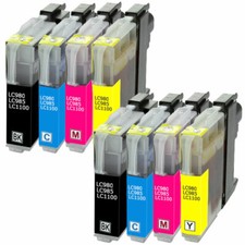 8 cartucce stampante XL compatibili per Brother DCP 145C, DCP 165C, DCP 195C