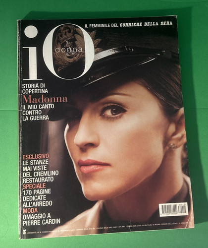 Madonna donna magazine - io,