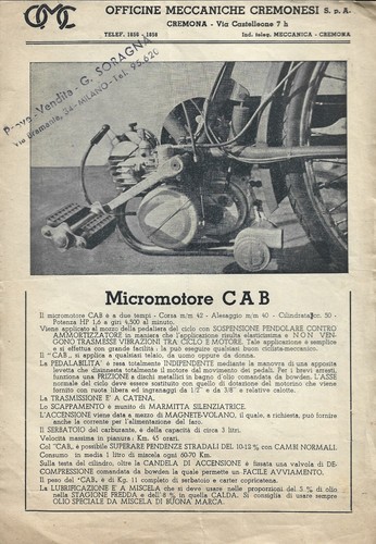 Micromotore cab cc - cab,